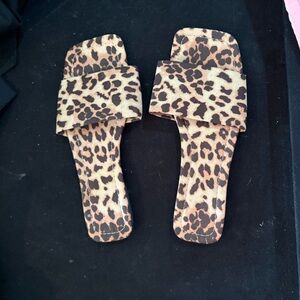 Leopard Print Women's Flats NEW